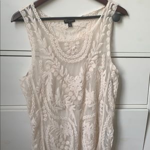 Express see-through top